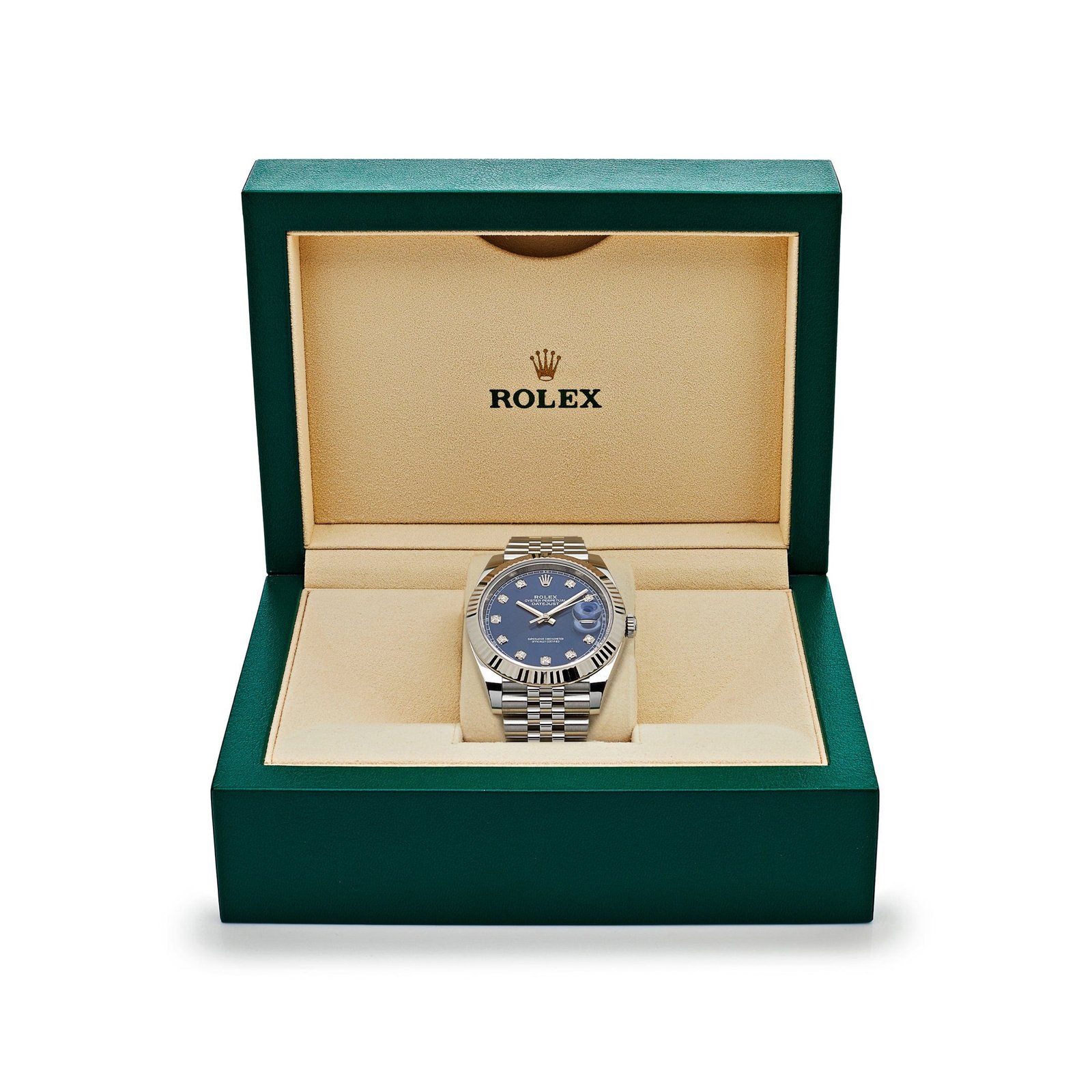 R01ex Datejust 41 126334 Stainless Steel Blue D1am0nd Dial Jubilee (2023)