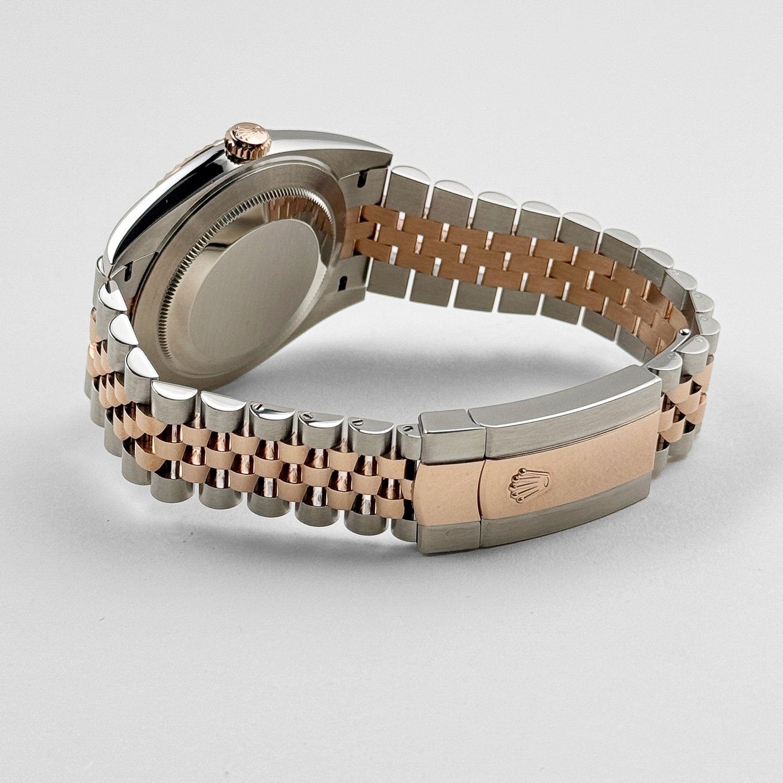 R01ex Datejust 41 126331 Rose Gold Stainless Steel Grey Motif Dial Jubilee (2024)