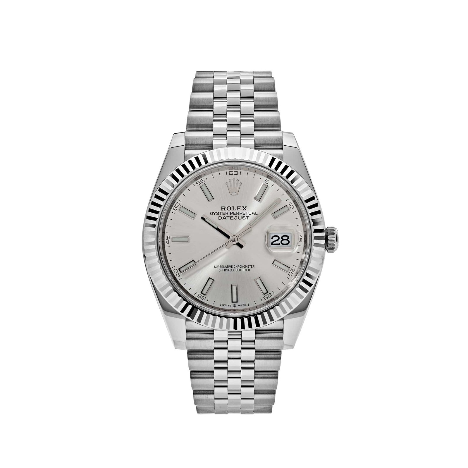 R01ex Datejust 41 126334 Stainless Steel Silver Dial Jubilee (2023)