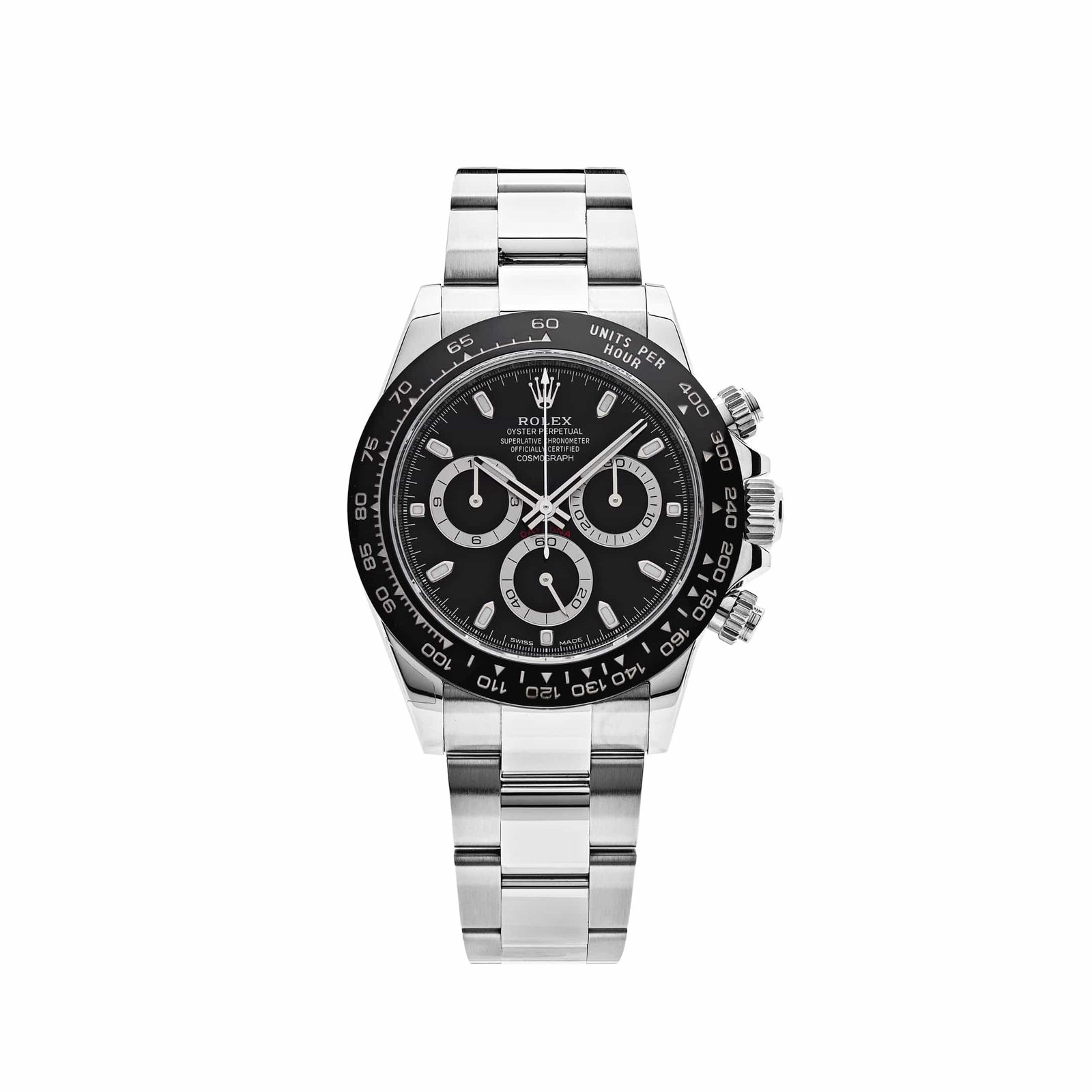 R01ex Daytona 116500LN Stainless Steel Black Dial (2023)