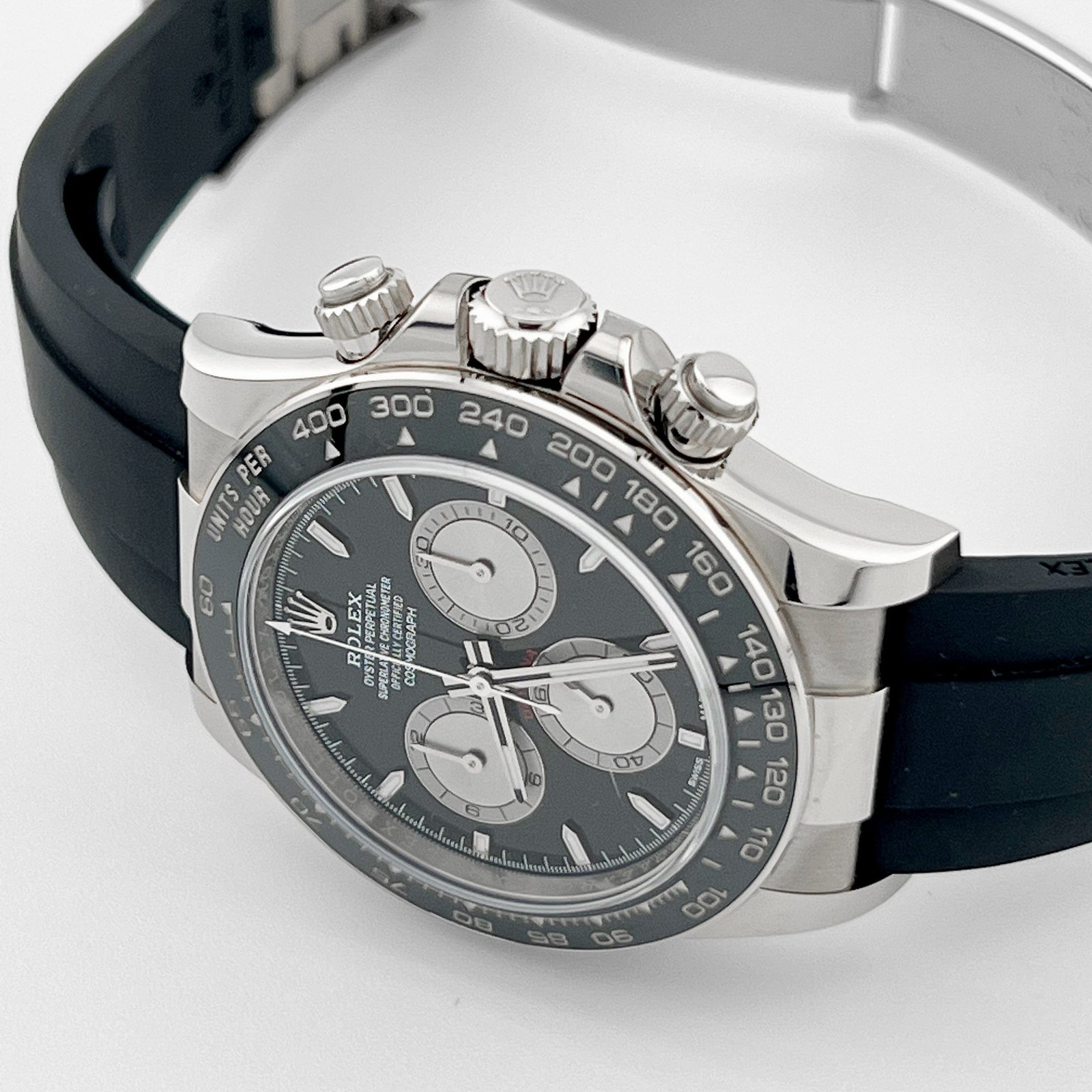 R01ex Daytona 126519LN White Gold Black Dial (2023)