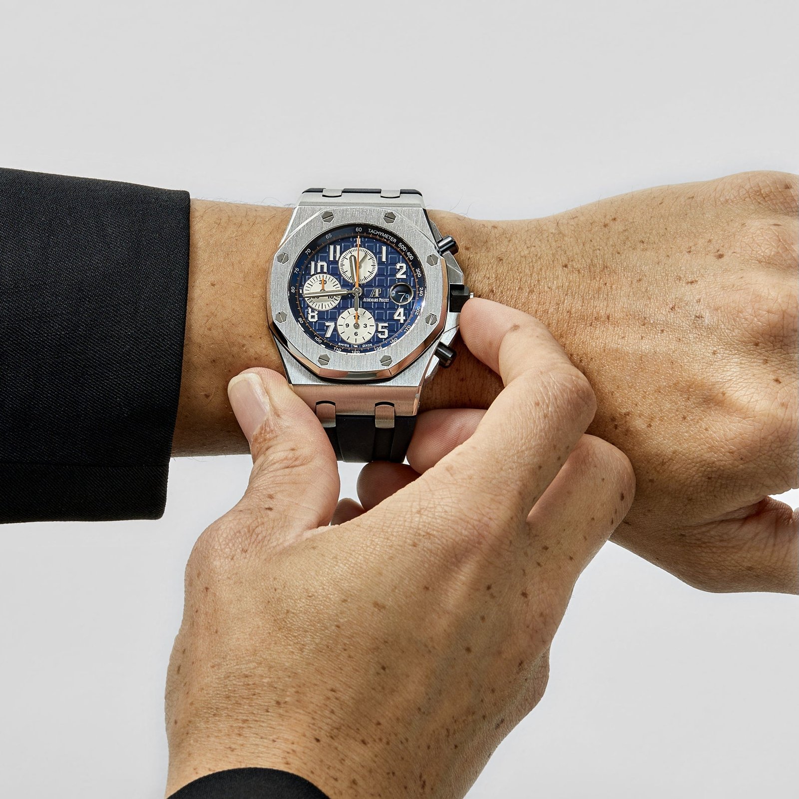 Audemars P1g*et Royal Oak Offshore 26470ST.OO.A027CA.01 Chronograph Stainless Steel Blue Dial