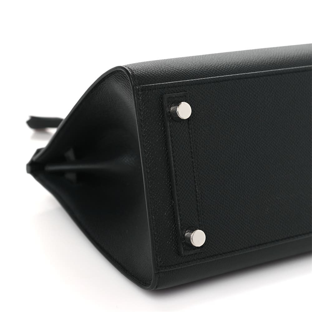 H**me5 Epsom Birkin Sellier 25 Black