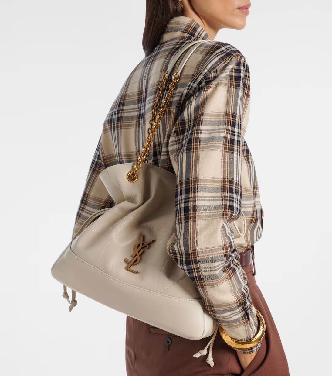 Sa1nt Lau*nt small JAMIE SHOPPING in lambskin