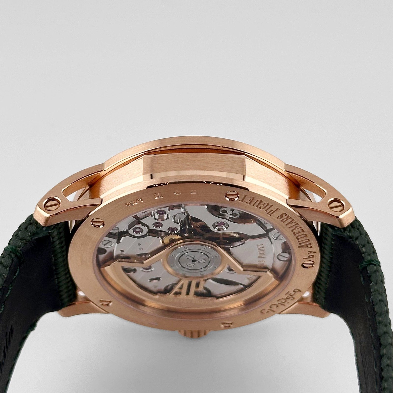 Audemars P1g*et Code 11.59 15210OR.OO.A056KB.01 Rose Gold Green Dial (2024)