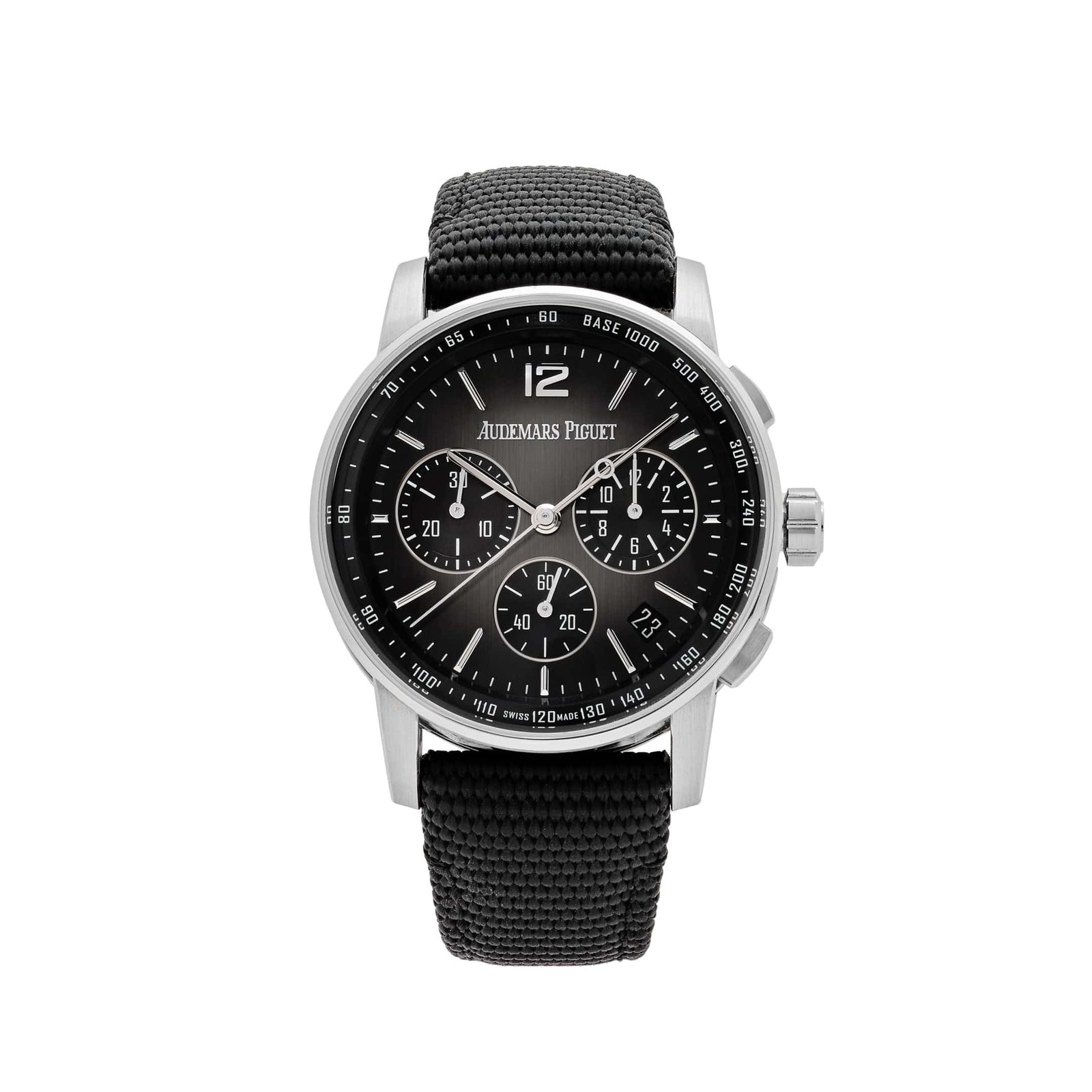 Audemars P1g*et Code 11.59 26393NB.OO.A002KB.01 Selfwinding Chronograph Black Ceramic White Gold Grey Dial