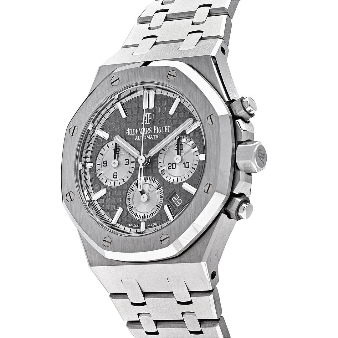 Audemars P1g*et Royal Oak 26315ST.OO.1256ST.02 Selfwinding Chronograph Stainless Steel Grey Dial