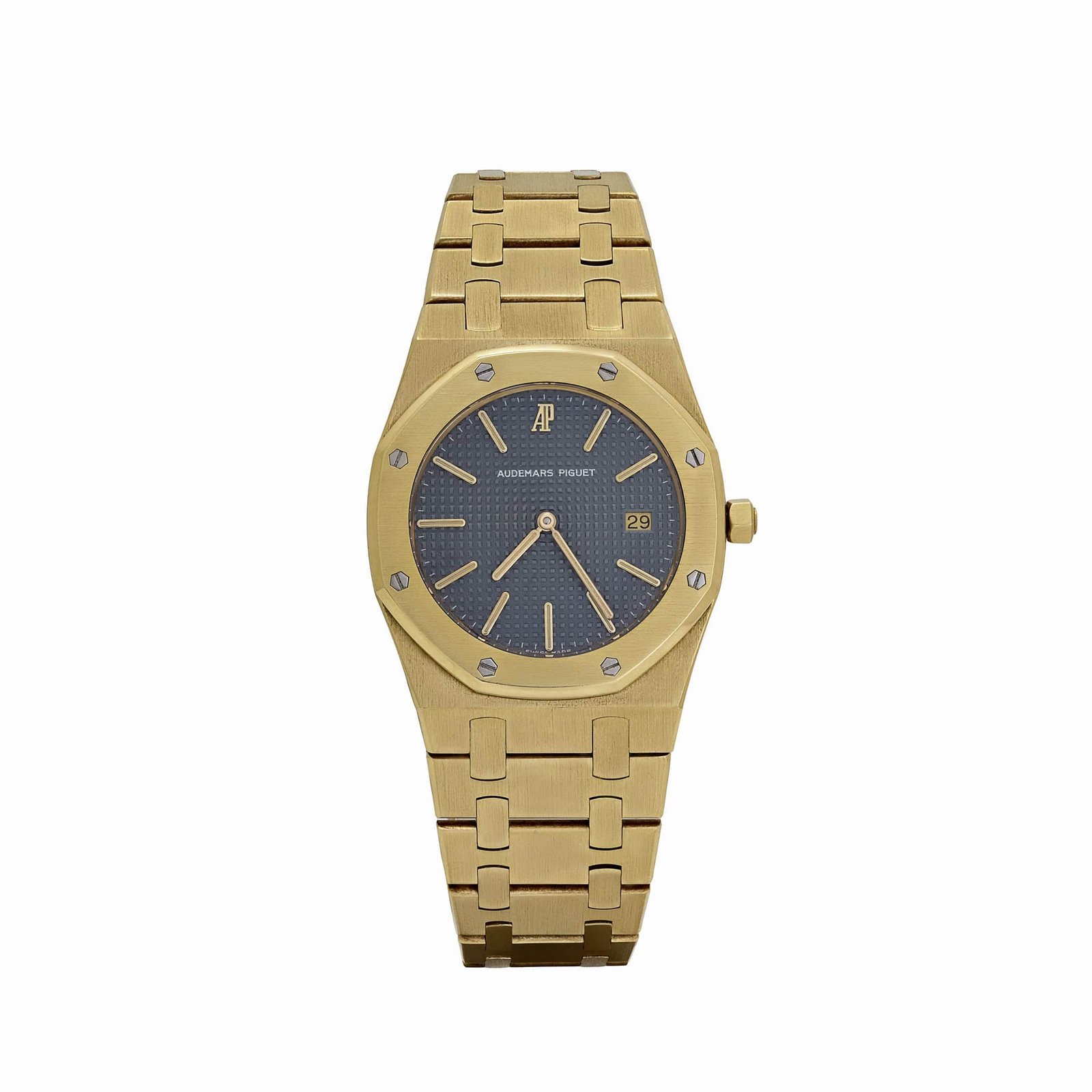 Audemars P1g*et Royal Oak 56175BA Vintage Yellow Gold Dark Grey Dial