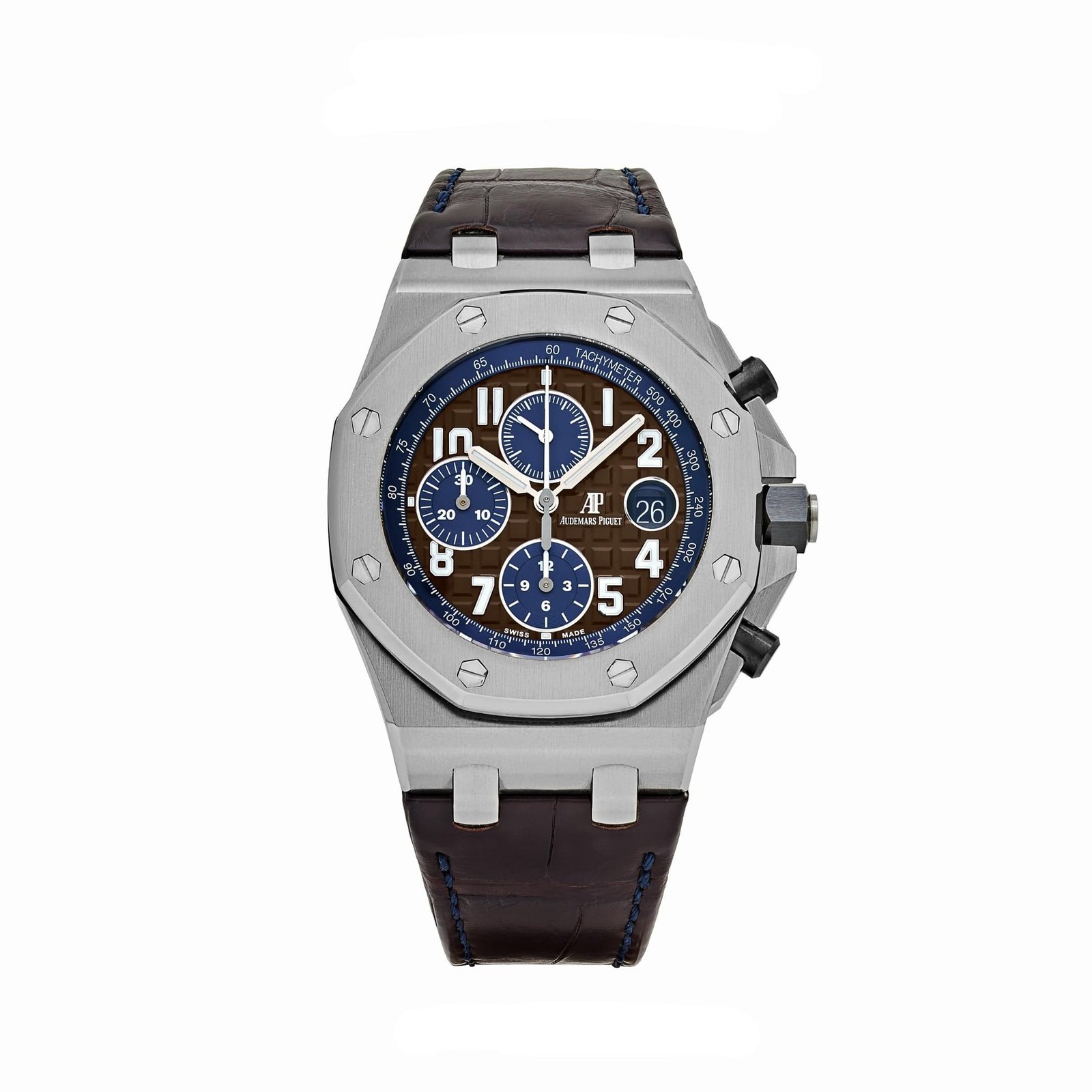 Audemars P1g*et Royal Oak Offshore Chronograph 26470ST.OO.A099CR.01.A Selfwinding Stainless Steel Brown Dial