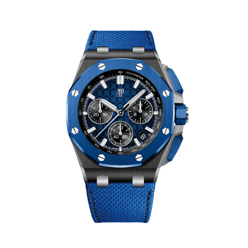 Audemars P1g*et Royal Oak Offshore 26420CE.OO.A043VE.01 Selfwinding Chronograph Black/Blue Ceramic (2023)