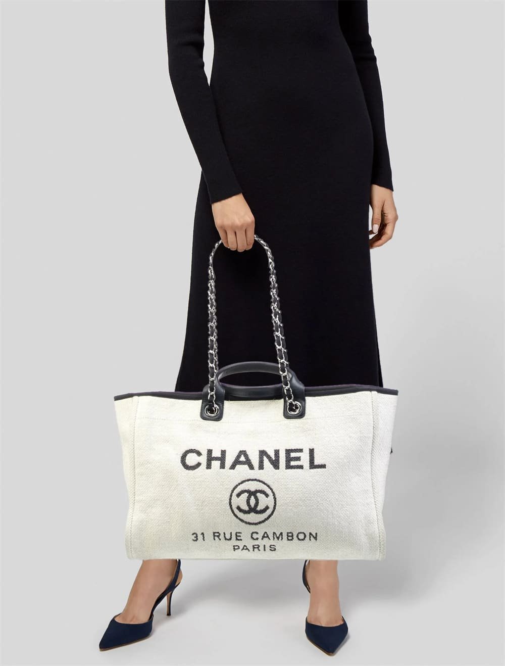 Ch**el Large Deauville Tote