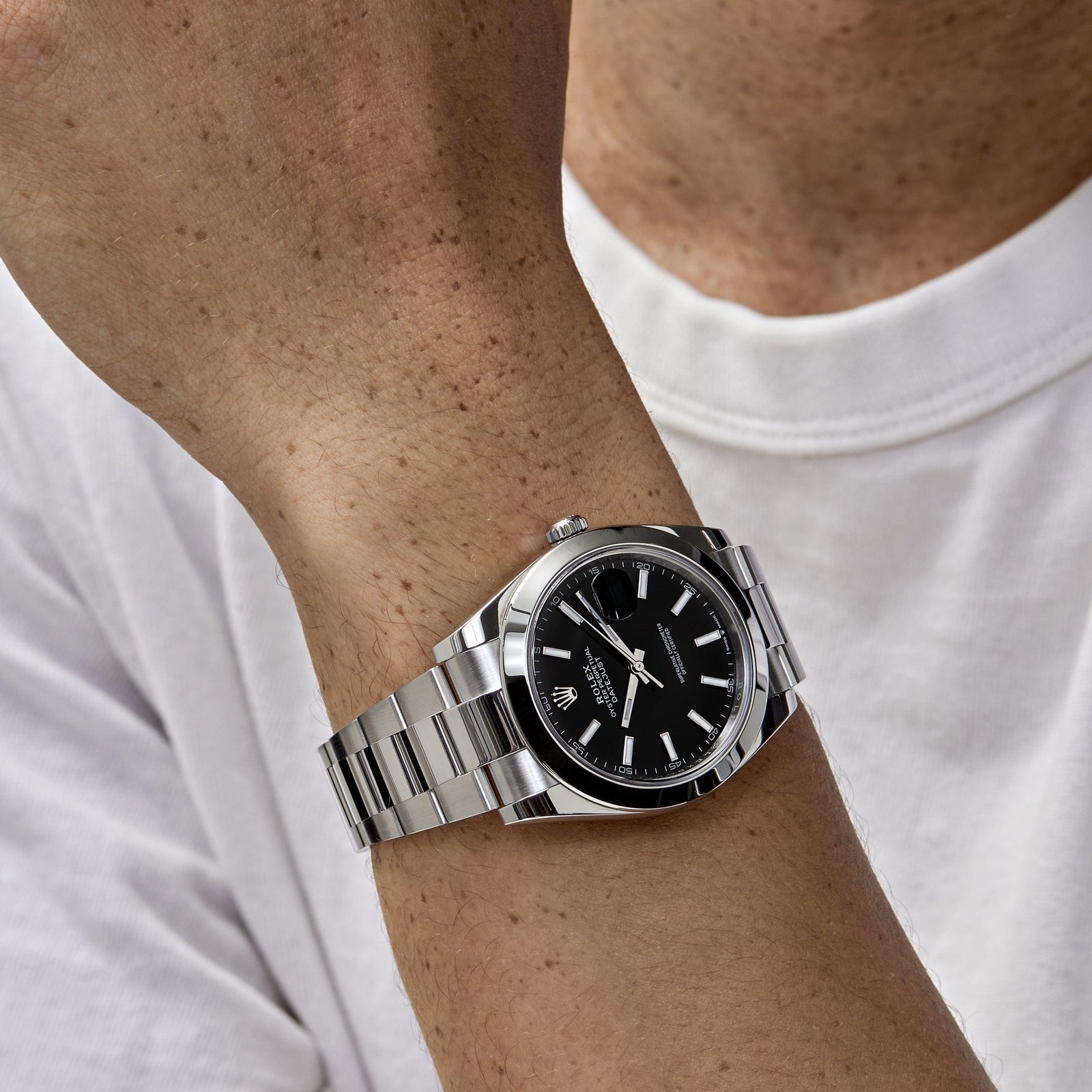 R01ex Datejust 41 126300 Stainless Steel Black Dial Oyster (2024)