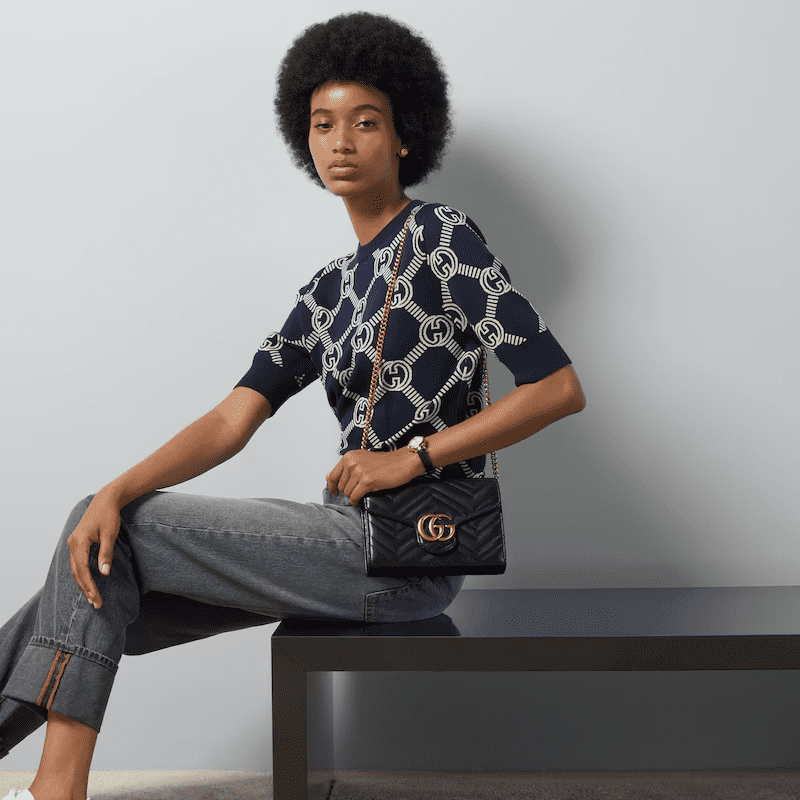 Gvc*1 GG Marmont S*per mini bag