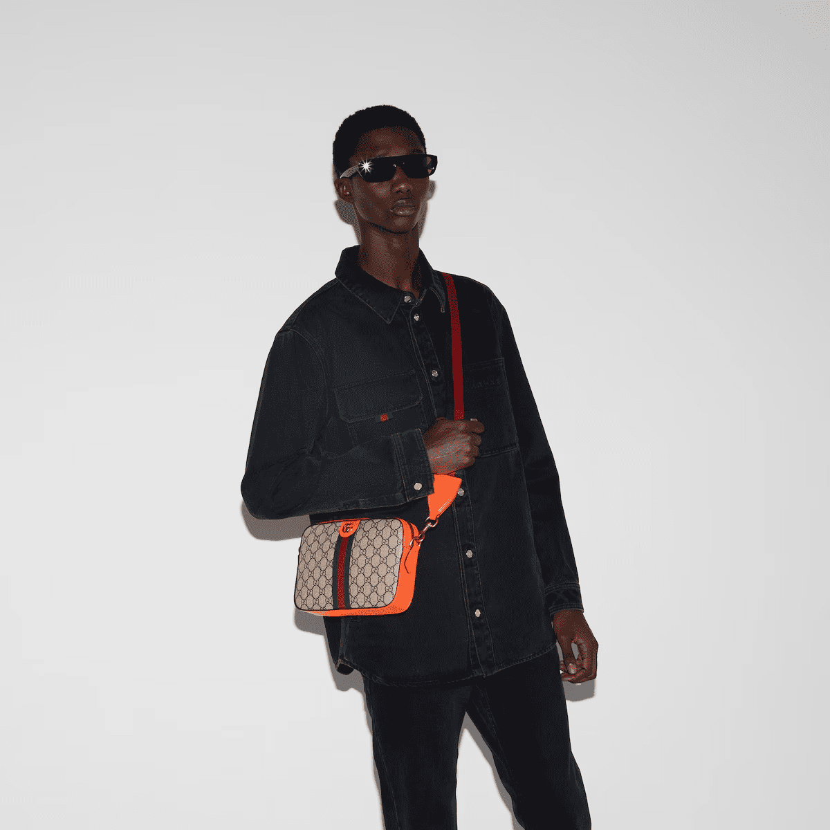 Gvc*1 Ophidia small crossbody bag