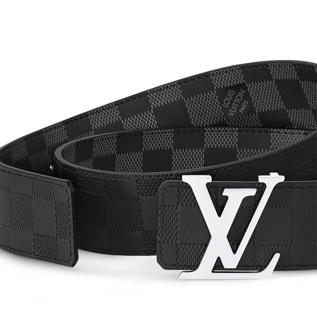 L0vis Vvtt0n M0107T LV Initiales 40mm Reversible Belt