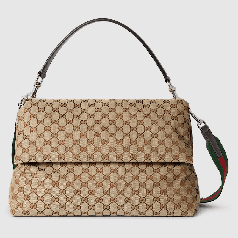 Gvc*1 canvas large crossbody bag