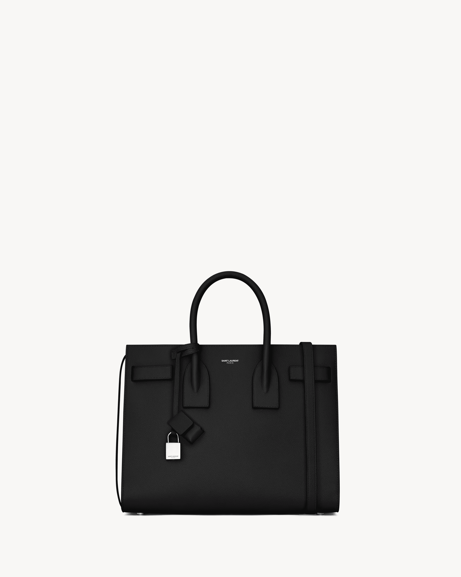 Sa1nt Lau*nt Small SAC DE JOUR bag in grained leather