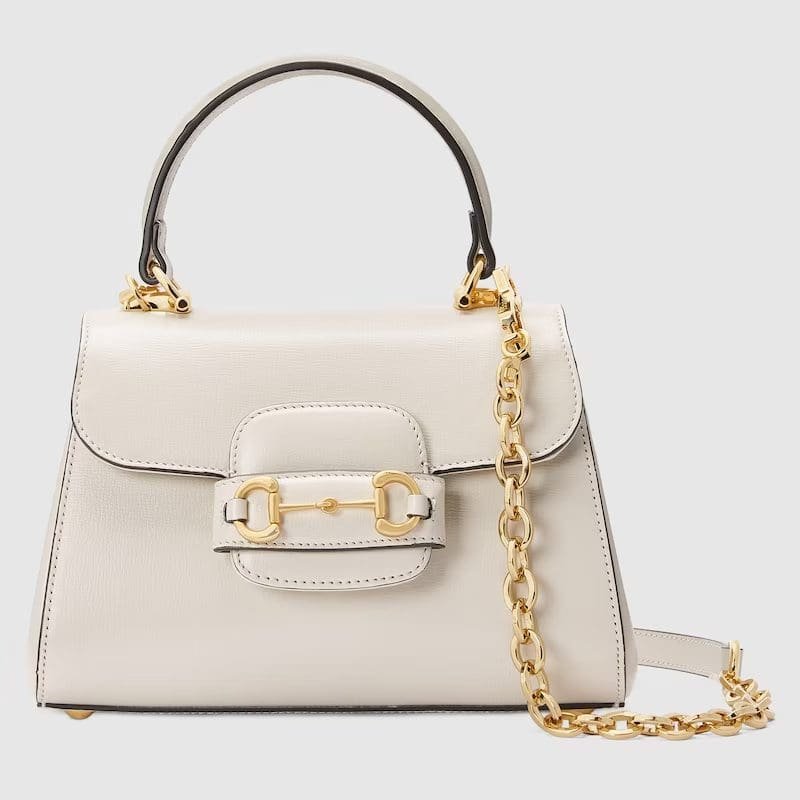 Gvc*1 HORSEBIT 1955 MINI BAG (White)