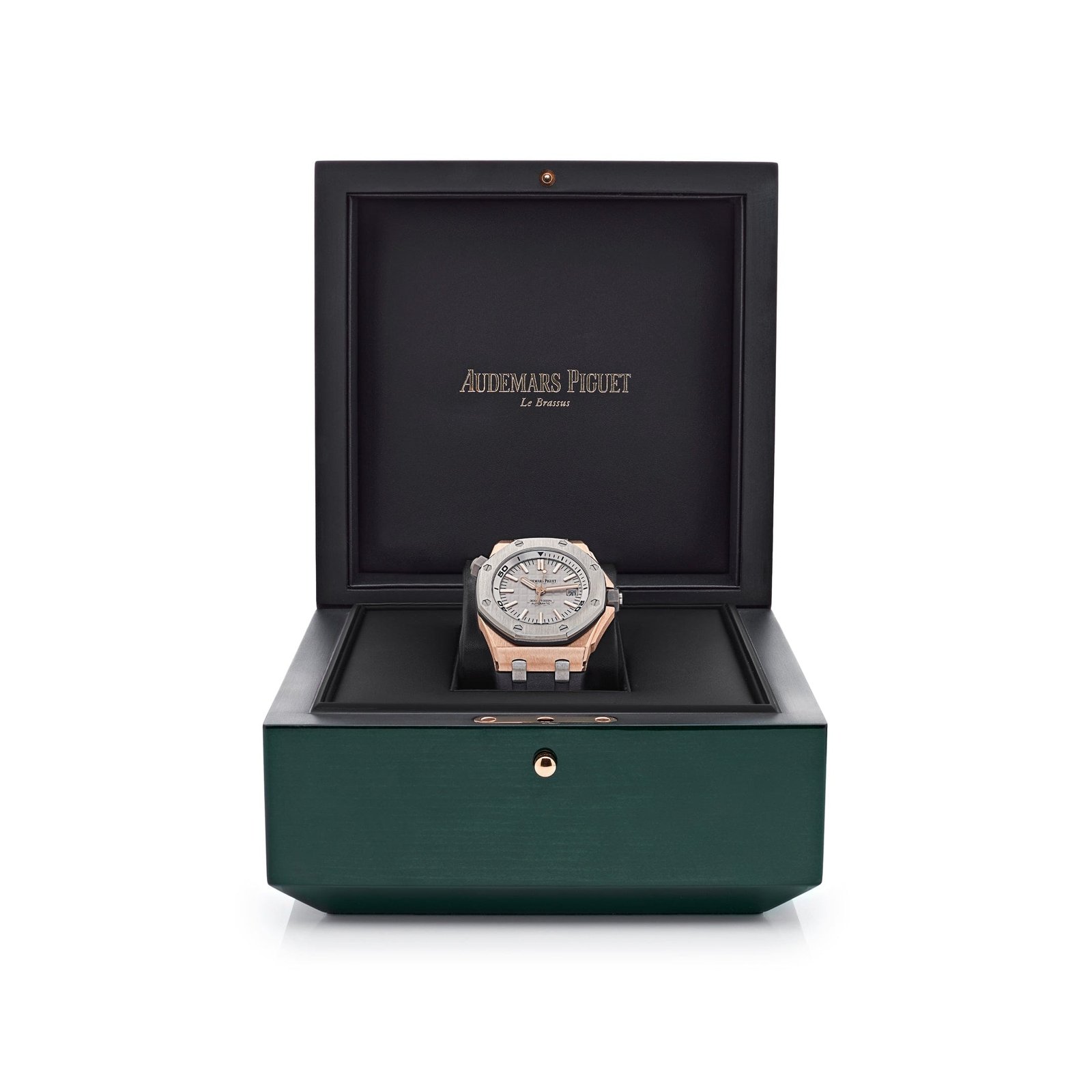 Audemars P1g*et Royal Oak Offshore 15711OI.OO.A006CA.01 Diver Rose Gold Grey Dial Limited Edition