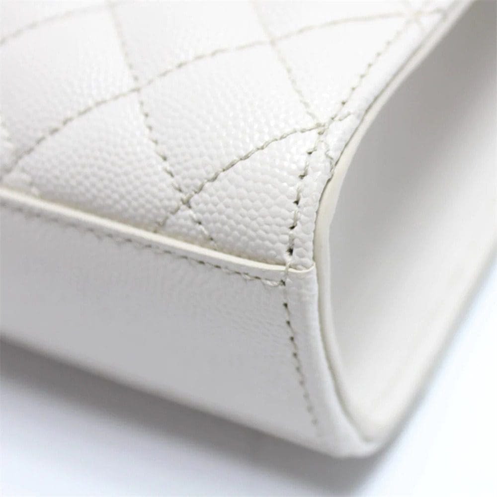 Sa1nt Lau*nt Envelope Crossbody Eggshell White