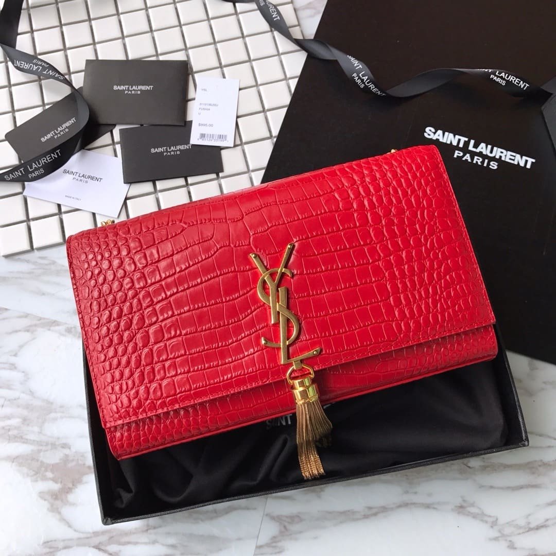 Sa1nt Lau*nt  Kate Tassel Satchel