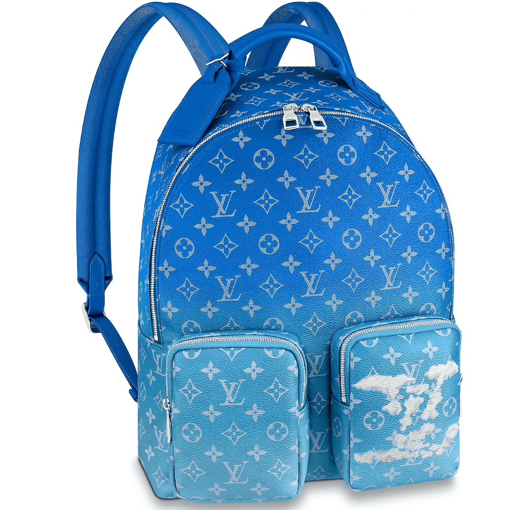 L0vis Vvtt0n Backpack Multipocket Clouds Monogram Blue M45441