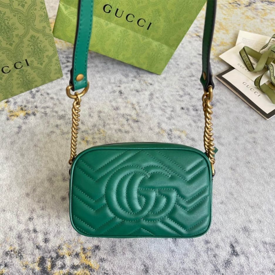 Gvc*1 Marmont matelasse mini bag