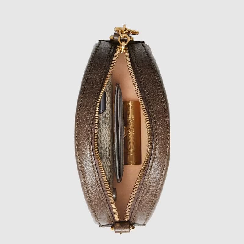 Gvc*1 OPHIDIA MINI GG ROUND SHOULDER BAG