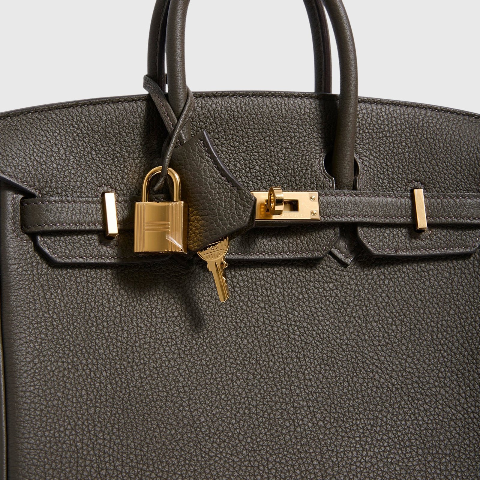 H**me5 Birkin 25 Togo Eucalyptus Gold Hardware