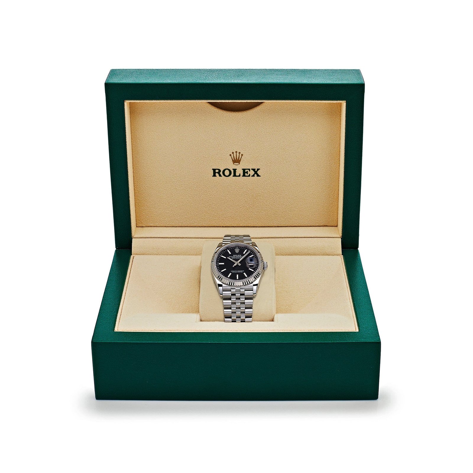 R01ex Datejust 36 126234 Stainless Steel Black Dial Jubilee (2024)