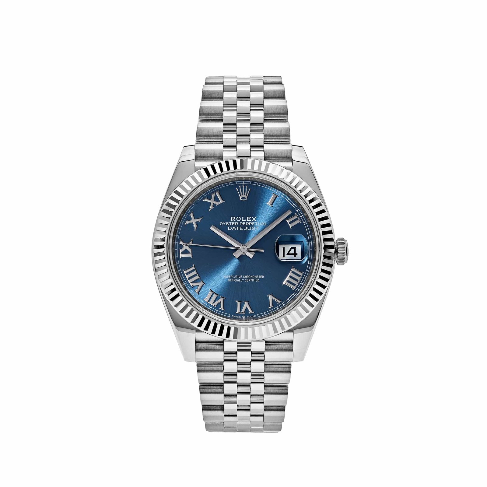 R01ex Datejust 41 126334 Stainless Steel Blue Dial Jubilee (2023)