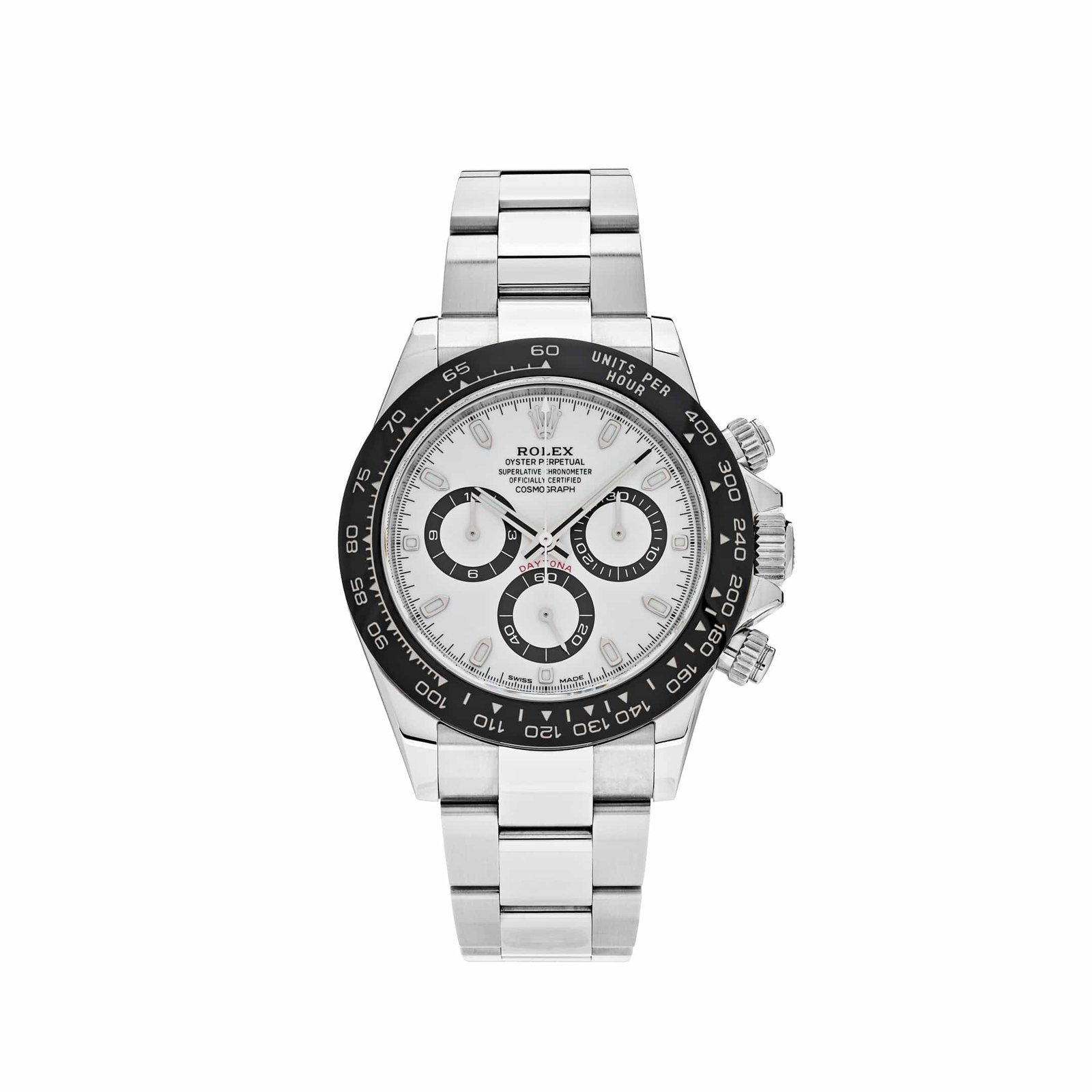 R01ex Daytona 116500LN Stainless Steel White Panda Dial (2022)