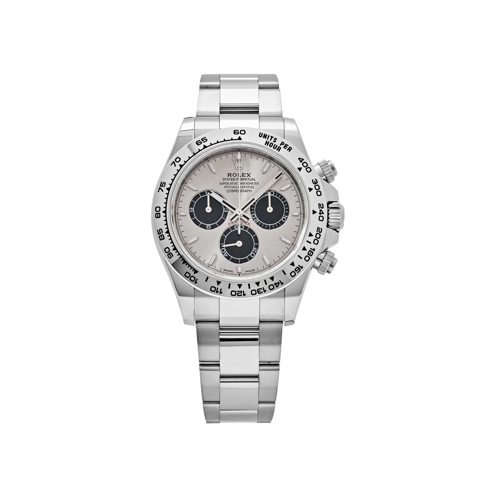 R01ex Daytona 126509 ‘Ghost’ White Gold Silver Dial (2025)