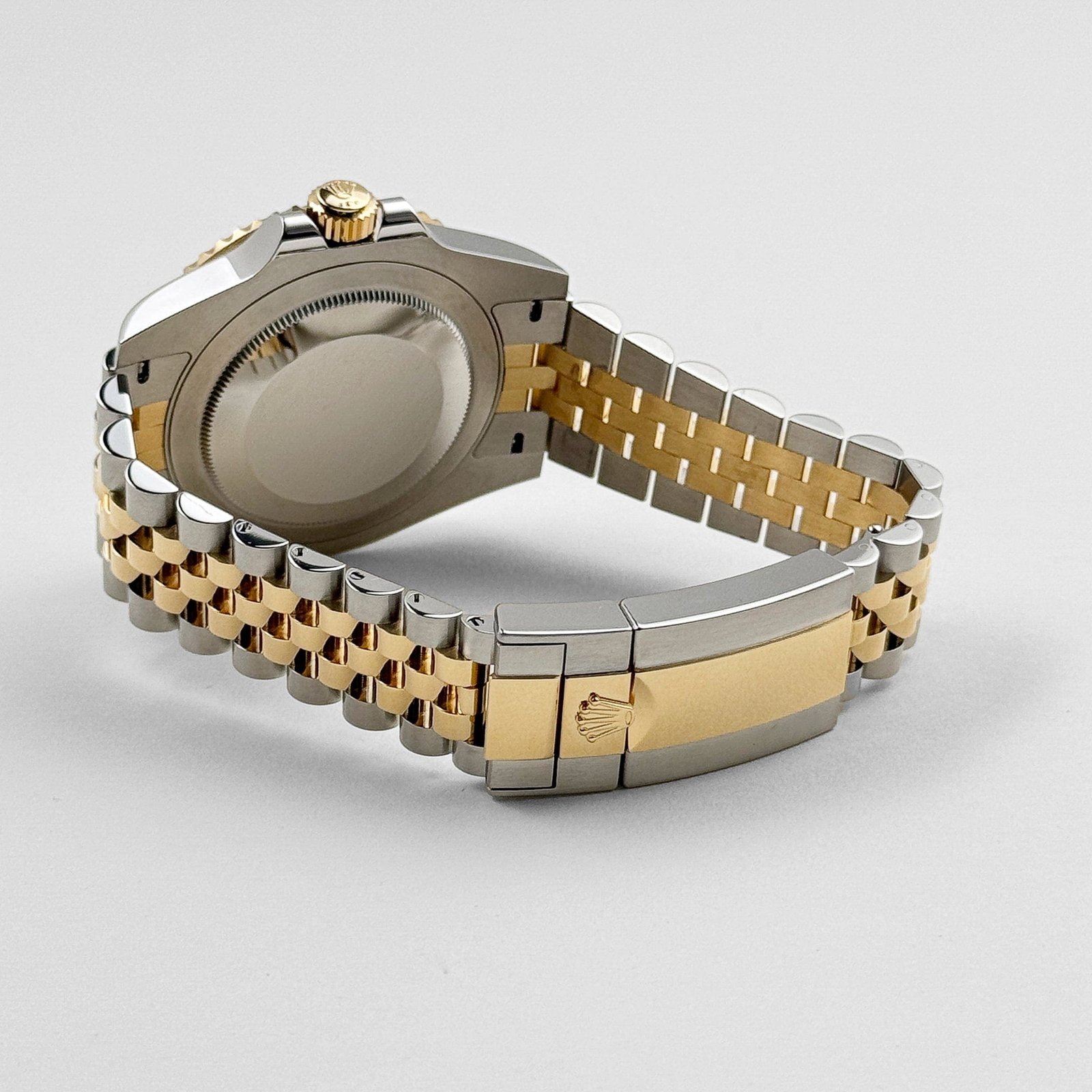 R01ex GMT-Master II 126713GRNR Stainless Steel Yellow Gold Black Dial Jubilee (2025)
