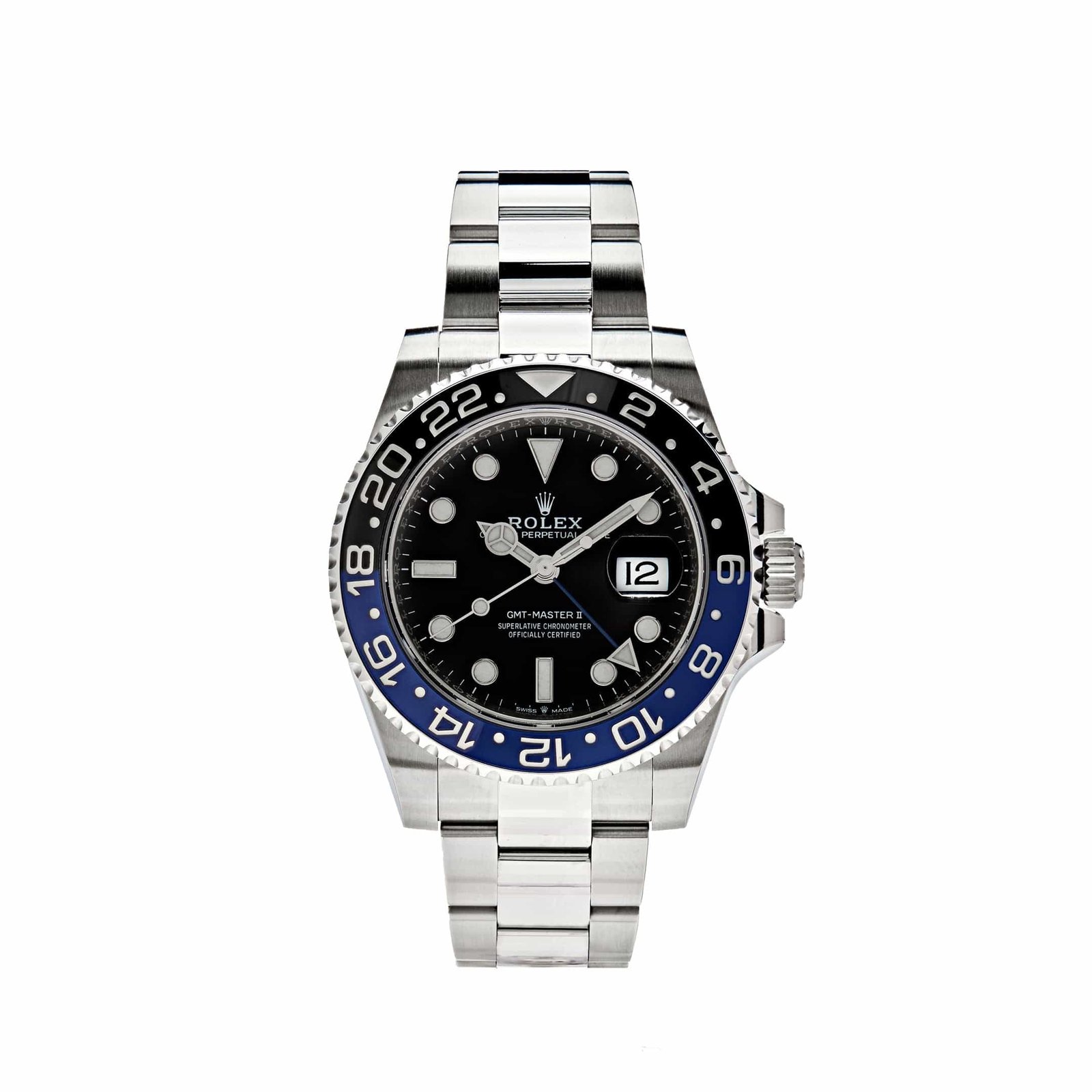 R01ex GMT-Master II 126710BLNR ‘Batman’ Stainless Steel Oyster (2021) 40mm