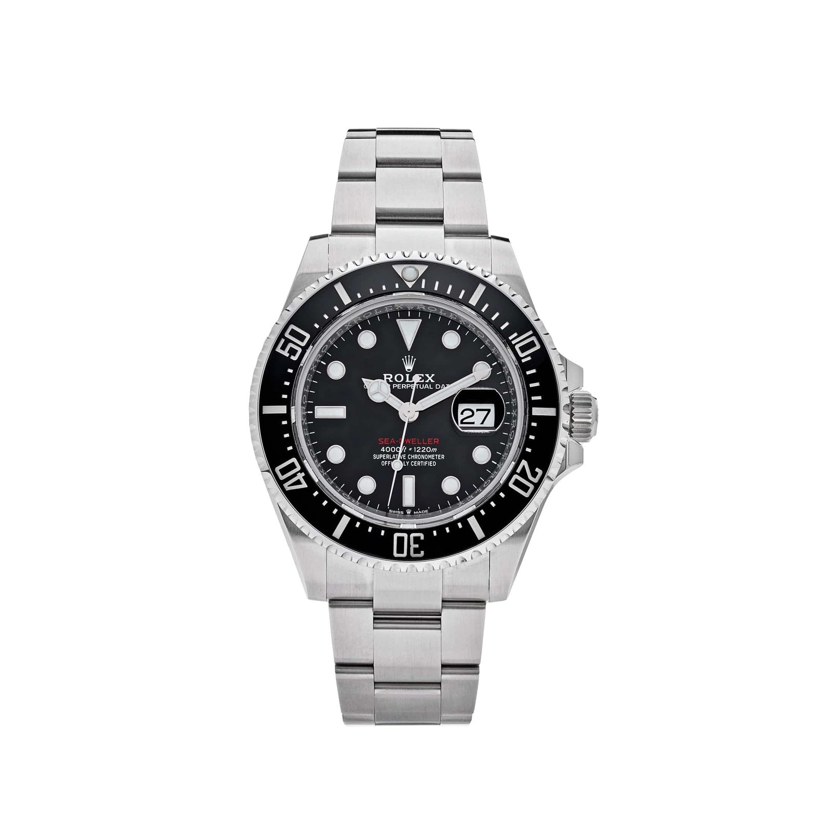 R01ex Sea-Dweller 126600 Stainless Steel Black Dial (2025)
