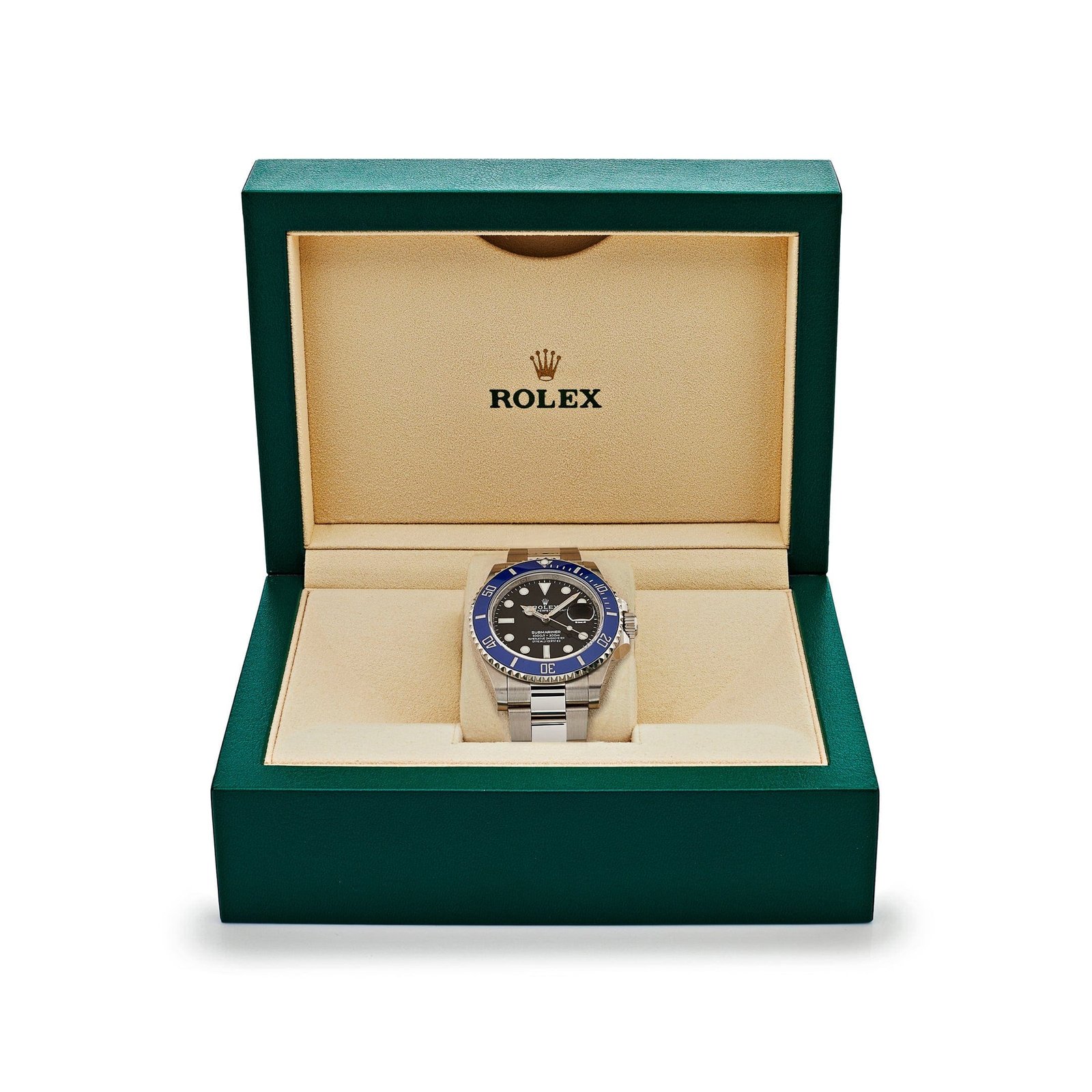 R01ex Submariner Date 126619LB ‘Cookie Monster’ White Gold Black Dial Blue Bezel (2025)