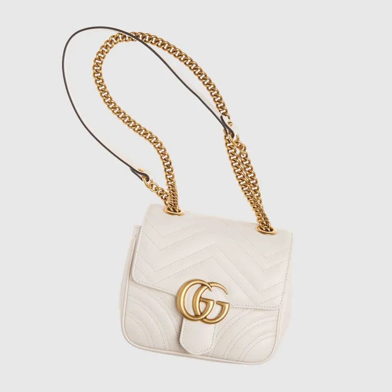 Gvc*1 MARMONT MINI SHOULDER BAG (White)