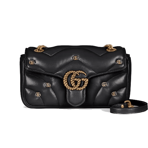 Gvc*1 MARMONT SMALL SHOULDER BAG BLACK