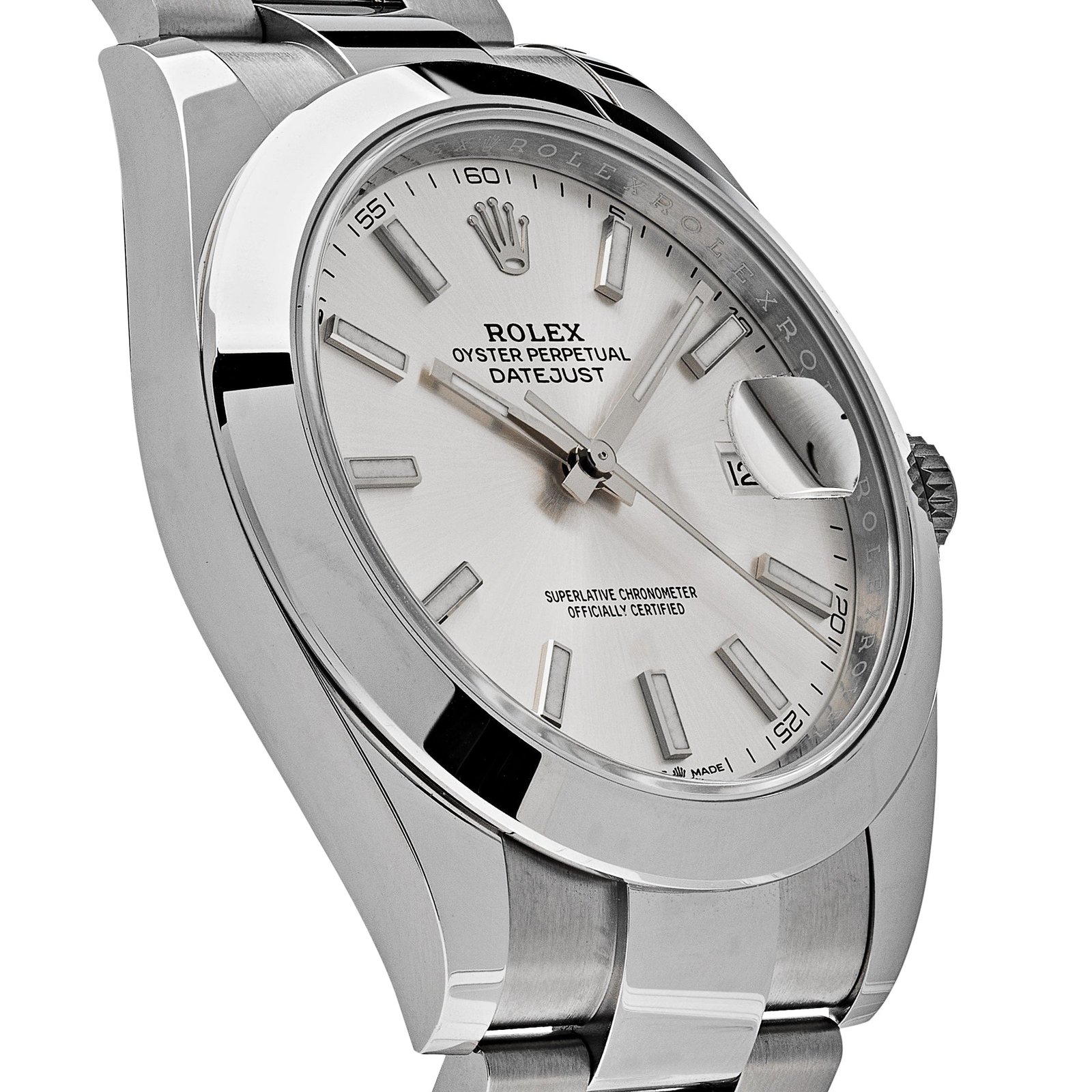 R01ex Datejust 41 126300 Stainless Steel Silver Dial Oyster (2025)