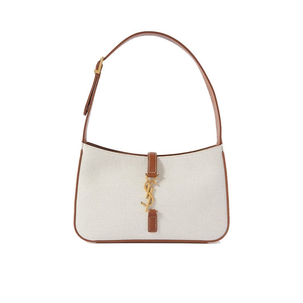 Sa1nt Lau*nt LE 5 À 7 IN CANVAS AND LEATHER