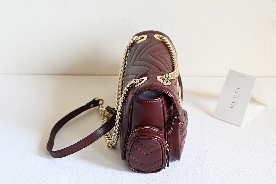 Gvc*1 Marmont small multi-pocket bag
