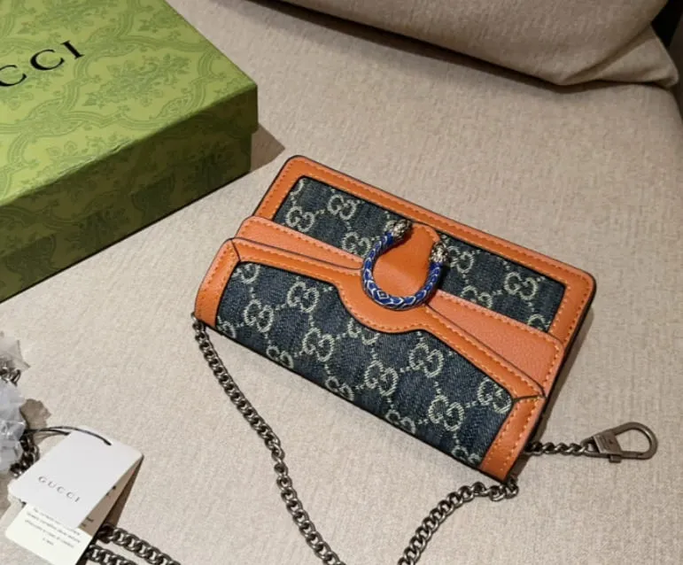 Gvc*1 DIONYSUS BAG GG DENIM S*pER MIN