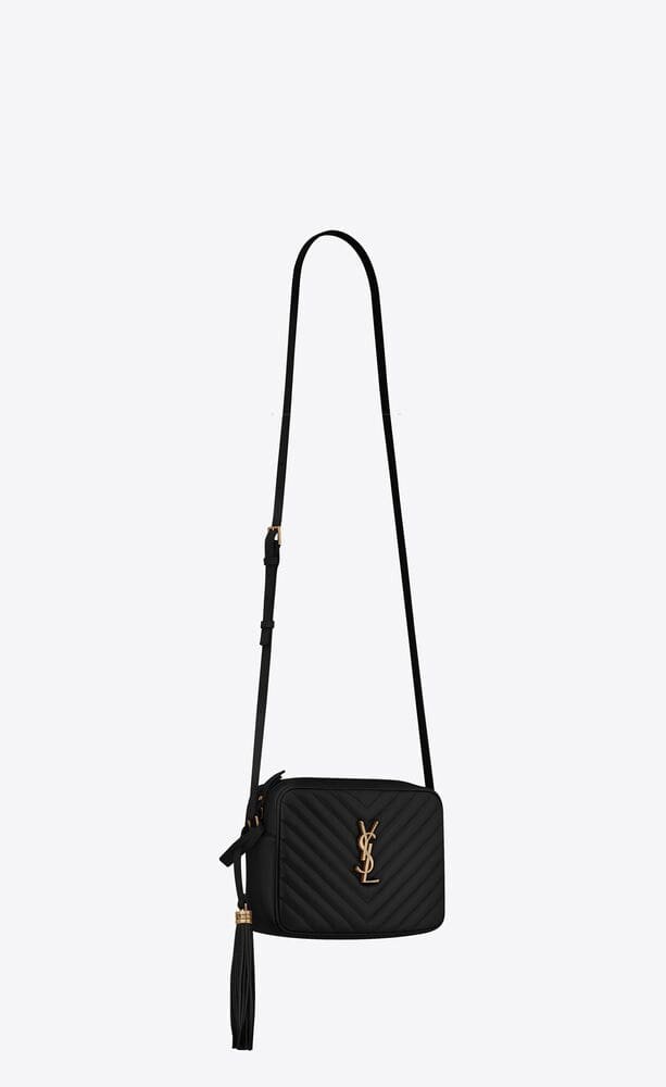 Sa1nt Lau*nt lou quilted leather camera bag