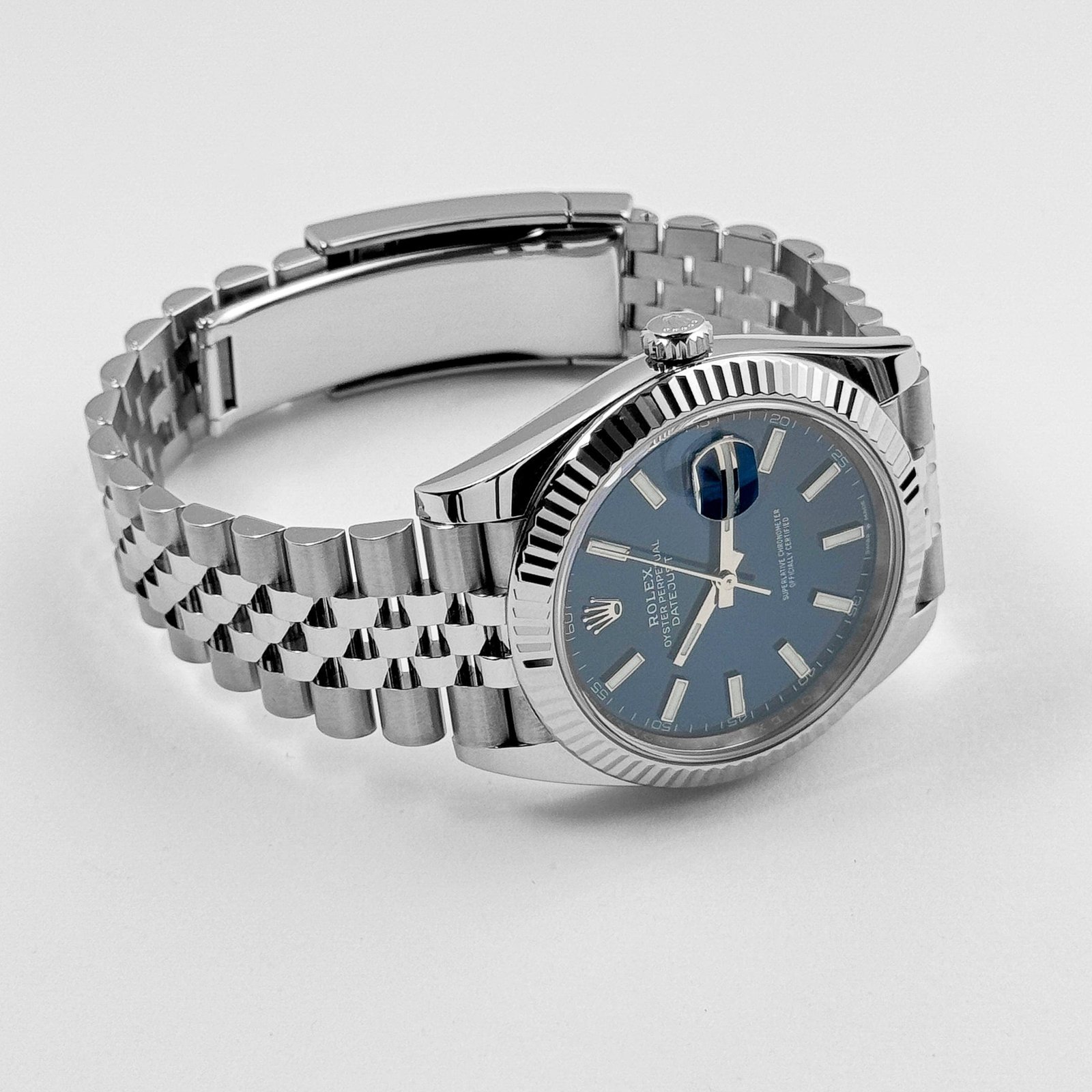 R01ex Datejust 41 126334 Stainless Steel Blue Dial Jubilee (2020)