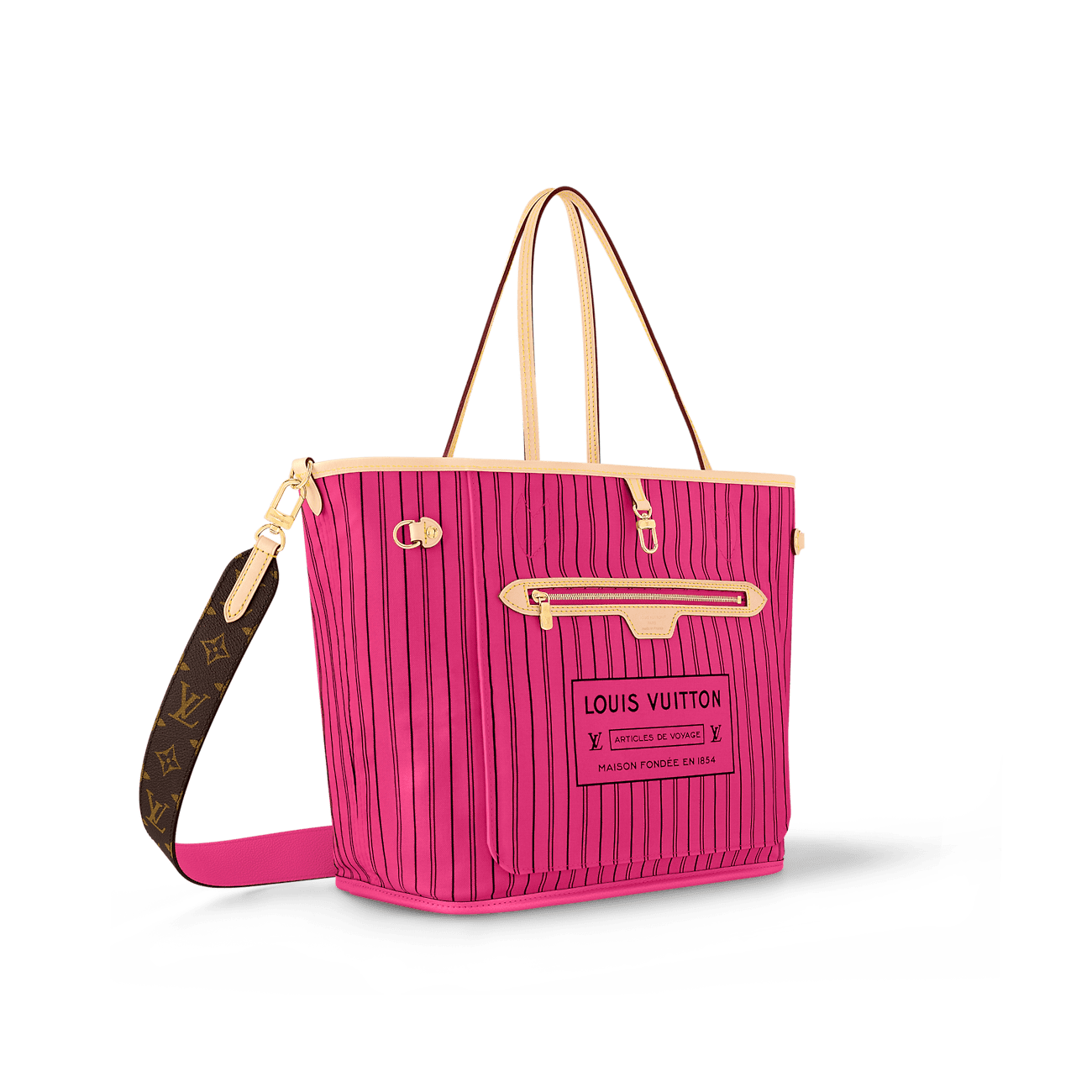 L0vis Vvtt0n M12257 Neverfull Bandoulière Inside Out MM