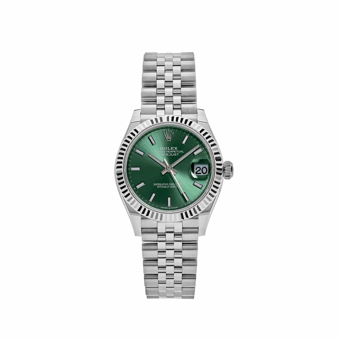 R01ex Datejust 31 278274 ‘Ladies’ Stainless Steel Green Dial (2025)